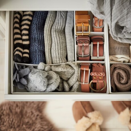 Set 2 Cajas Organizadoras 28x28x13cm Plegables Impermeables Blanco