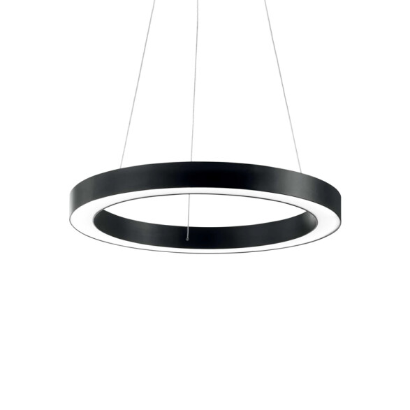 Lámpara colgante negro LED 65W cálido Ø90CM IX4612