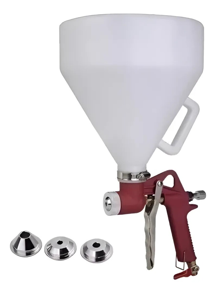 PISTOLA PARA TEXTURAS GABKA 5Lts 4/6/8mm GA-28049.- 