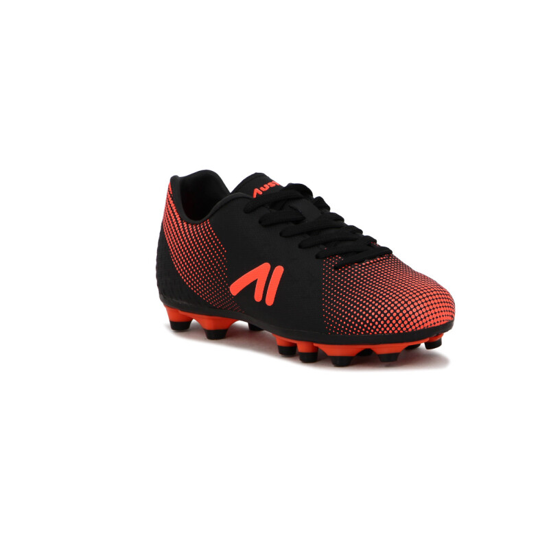 Austral Futbol Niños MD Negro-Naranja Negro-Naranja