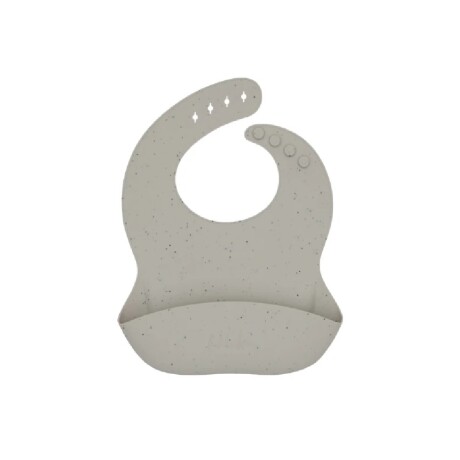 Babero silicona premium beige