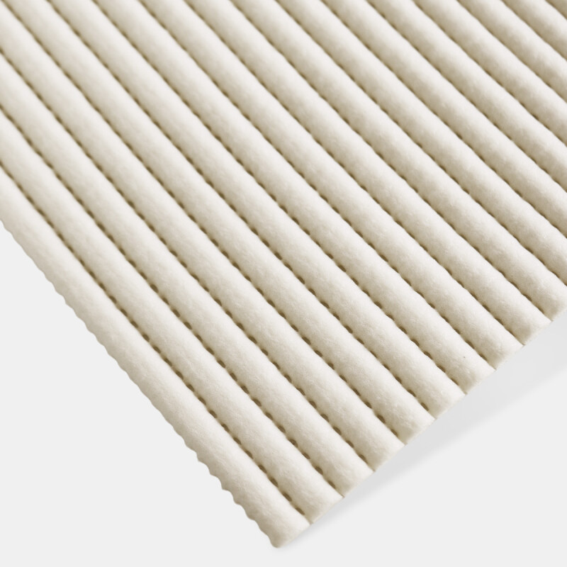 ALFOMBRA BLANCA ANTIDESLIZANTE 50X70CM P/BAÑO Unica