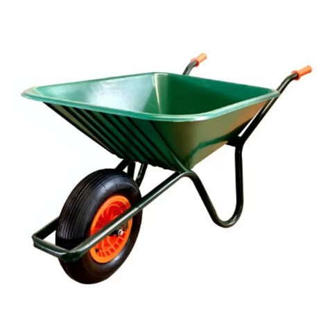 CARRETILLA 60LT-120KG. RUEDA GOMA INFLABLE KSR Sin color
