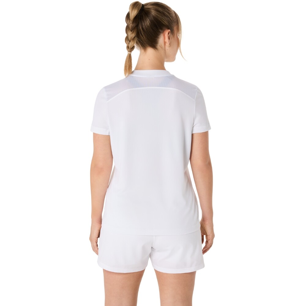 Polo Court SS Top Mujer Brilliant White