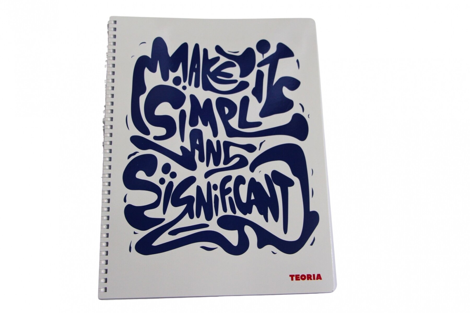 CUADERNOLA TEORIA SOFT 100 HOJAS - MAKE IT SIMPLE AND SIGNIFICANT 