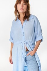 Vestido Camisero Julia Celeste