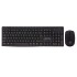 Kit Teclado y Mouse Inalambrico PC Goldtech Español A Pilas Variante Color Negro