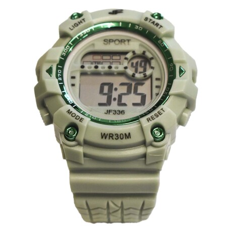 Reloj Deportivo Unisex de Pulsera Waterproof Pantalla Luz Verde