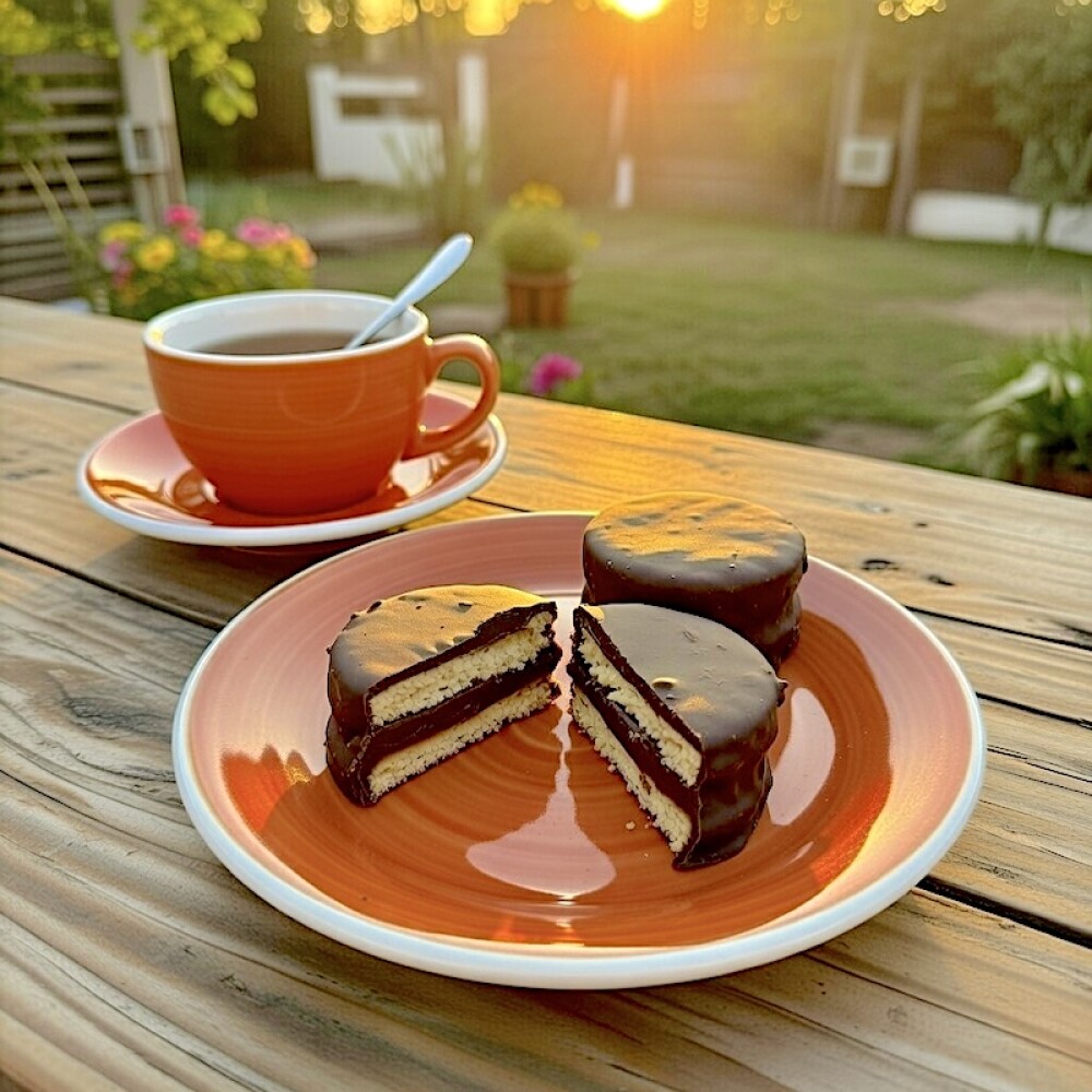 Alfajor de Coco y Chocolate Alfajor de Coco y Chocolate
