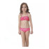 Traje De Baño Niña 3 Piezas Sirena Playa Piscina Cosplay Variante Color Rosa Talle 110