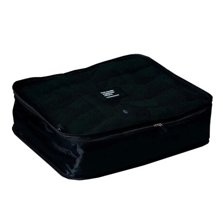 Set X4 Organizadores Paramount de Equipaje Valija Ropa Viaje Negro