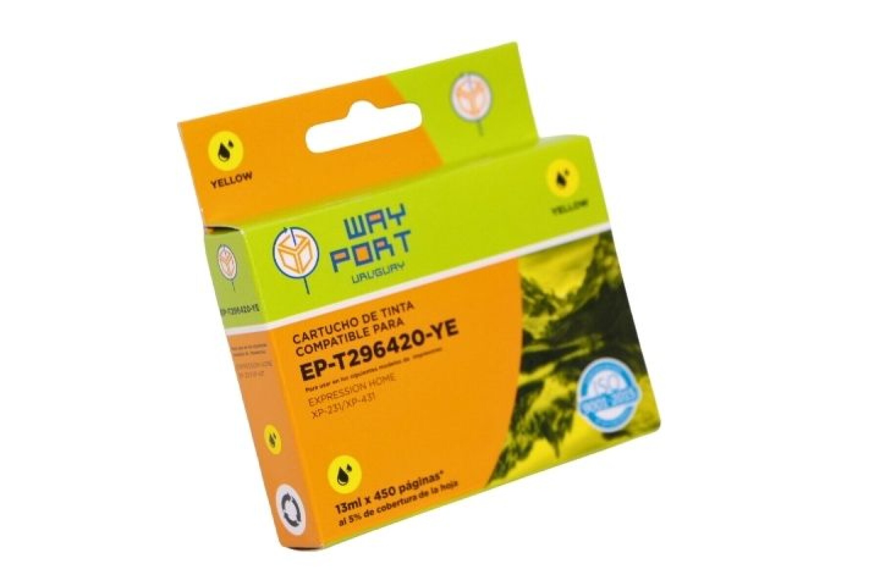 CARTUCHO PARA EPSON XP231/431 COLOR AMARILLO 