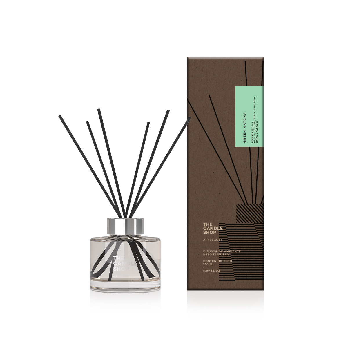 DIFUSOR GLOSSY GREEN MATCHA 