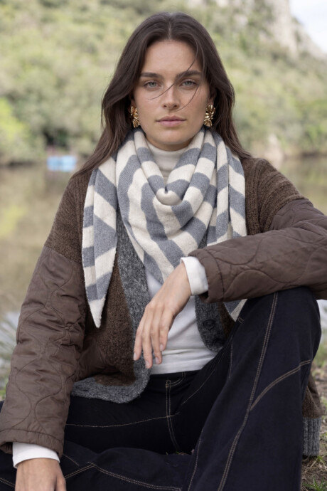 Bufanda Ines Gris