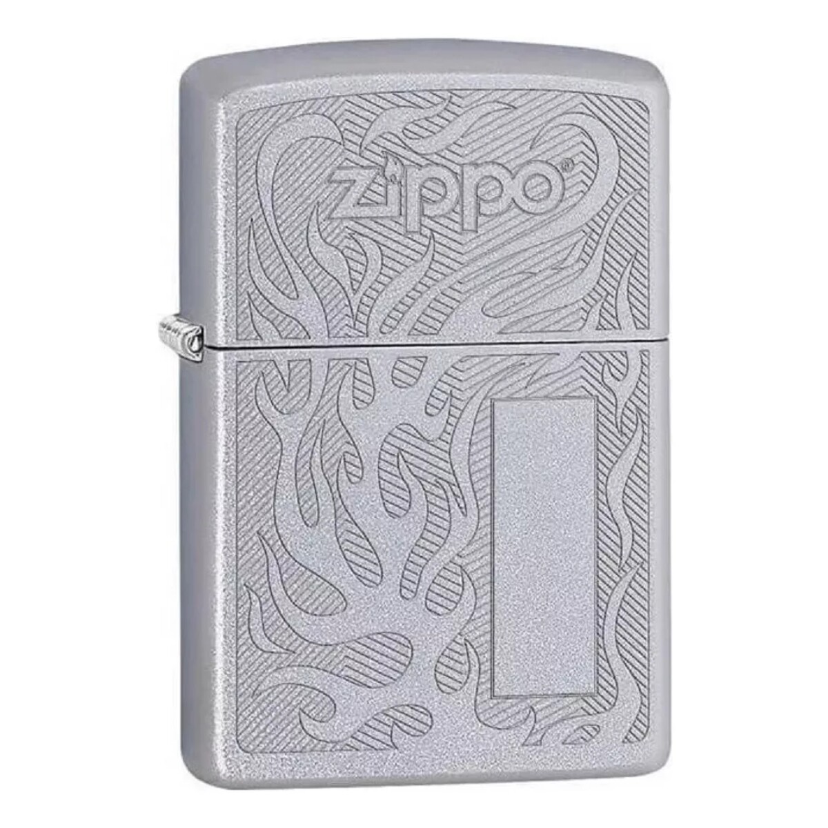Encendedor Zippo Satin Cromo Flame - 29698 