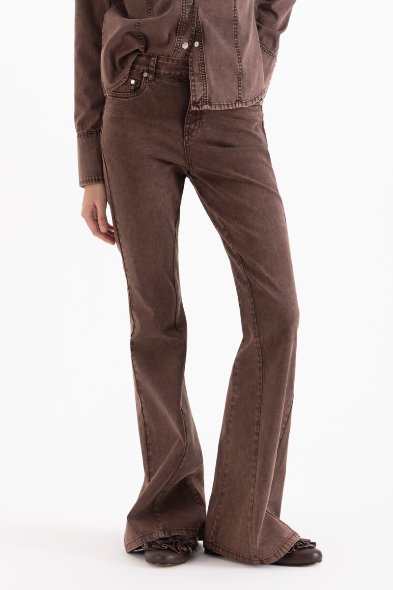 PANTALON SAND Chocolate