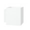 ARTEFACTO BIDIRECCIONAL CUBO IP20 LEEK - Lámpara de Pared Bidireccional Cubo Leek Blanco