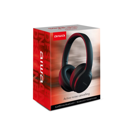 Auriculares Aiwa Bluetooth Noise Cancelling AW-ANC45F-BK Negro