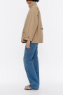 GABARDINA LÍNEA A CORTA Camel
