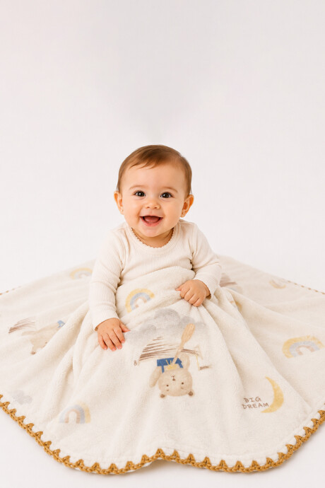 Manta estampada para bebé Osos