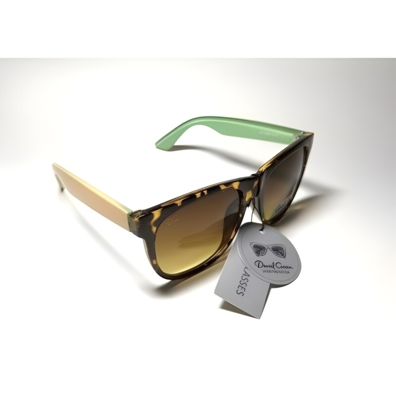 Lentes De Sol Daniel Cassin Jack Para Hombre Diseño Moderno Y Cómodo UV Marron-Negro