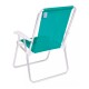 Set X 2 Sillas Altas Conforto Sannet Aluminio VERDE