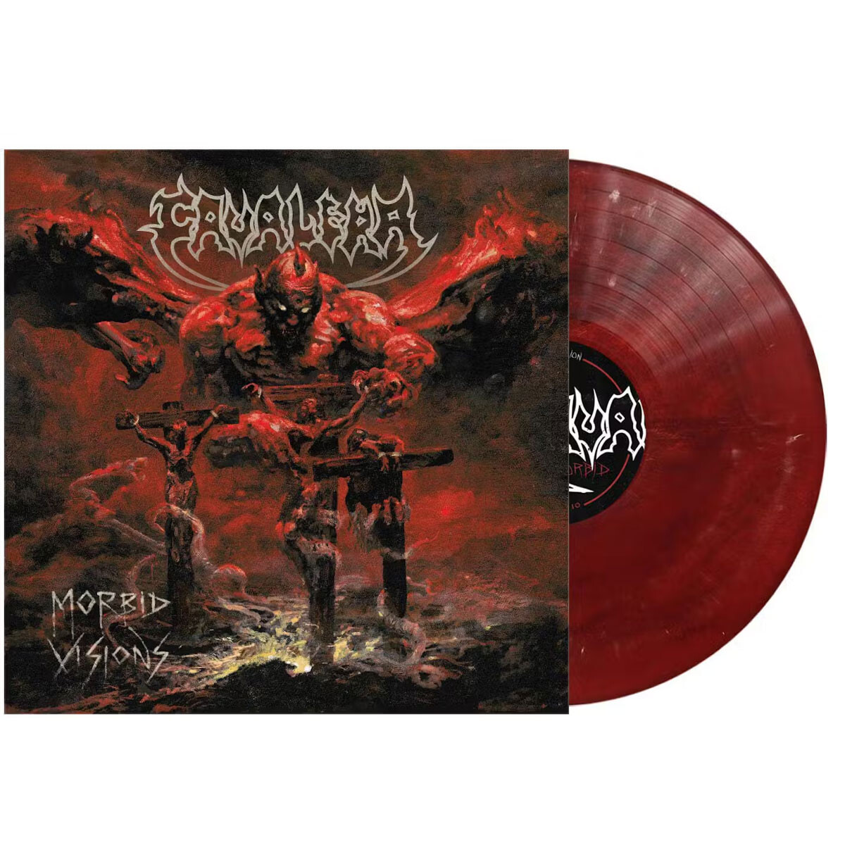 Cavalera / Morbid Visions - Red Marble - Lp 