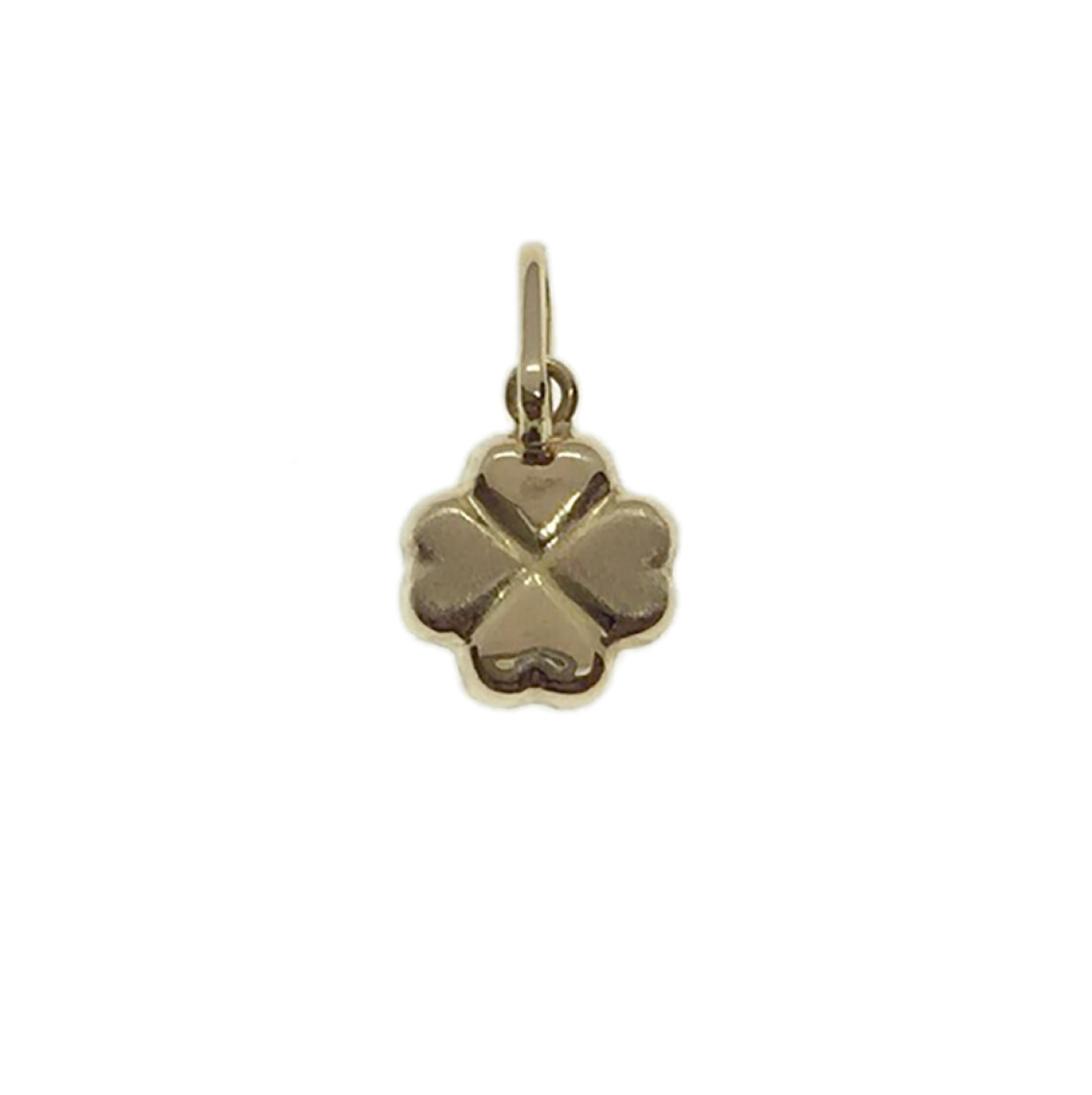 Colgante en Oro 18k Trébol N0001 