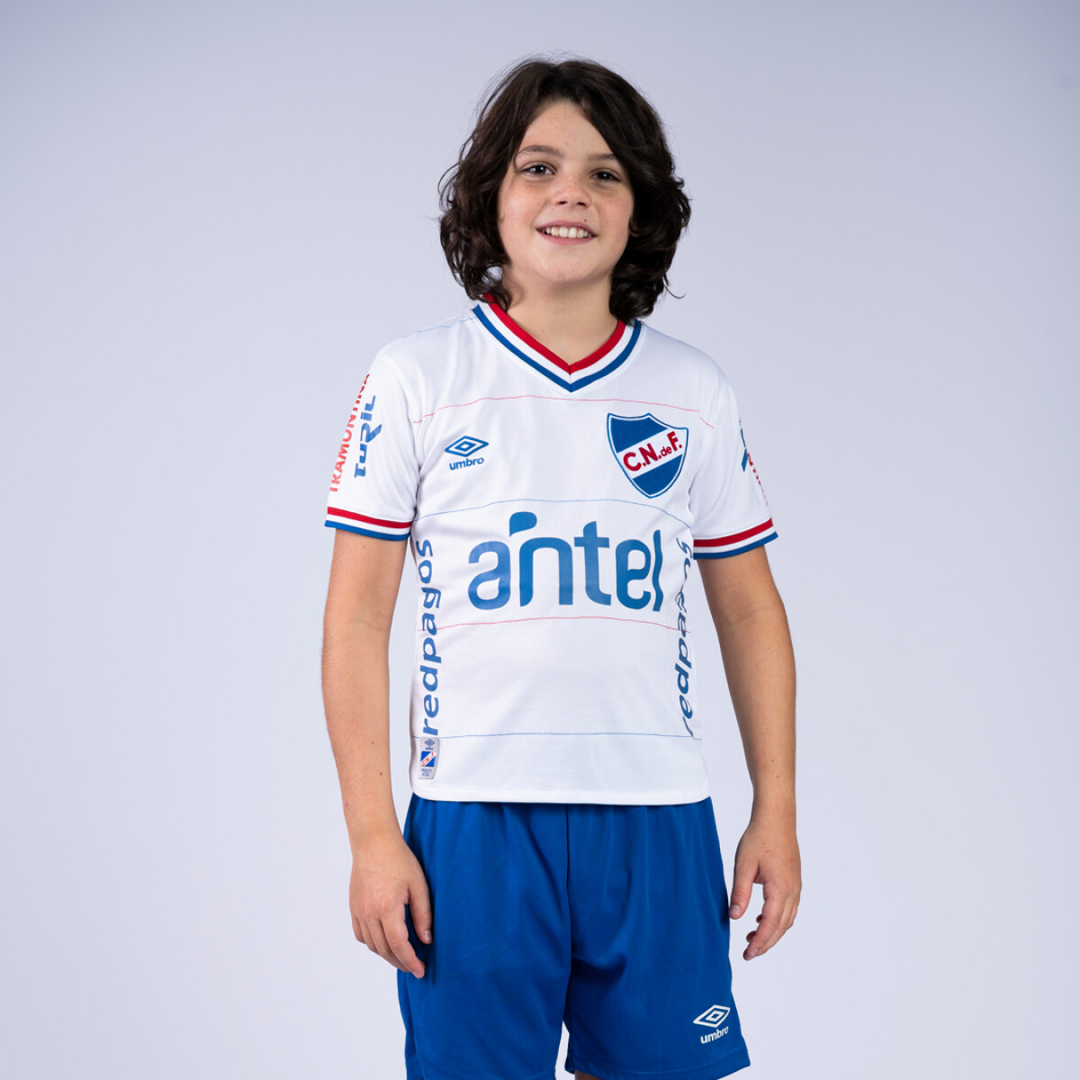 Camiseta Oficial 2016 Umbro Nacional Oficial Junior - Sv4 