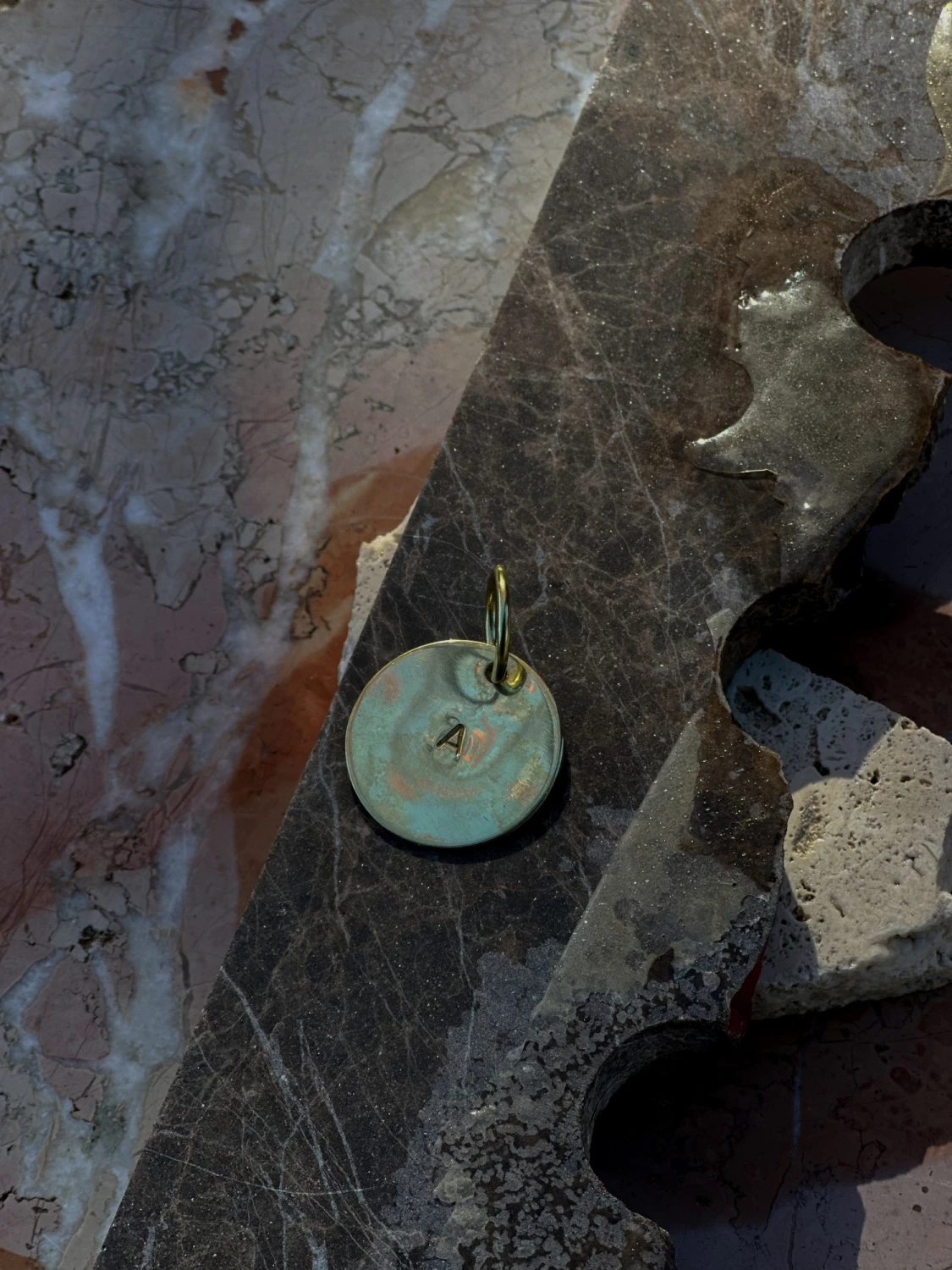 Spelling key ring - A