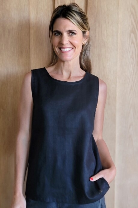 Musculosa Dracena Negro