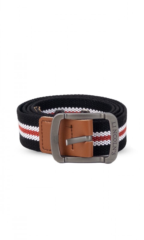 CINTO TRIGAL 110 CMS. NEGRO C/ ROJO