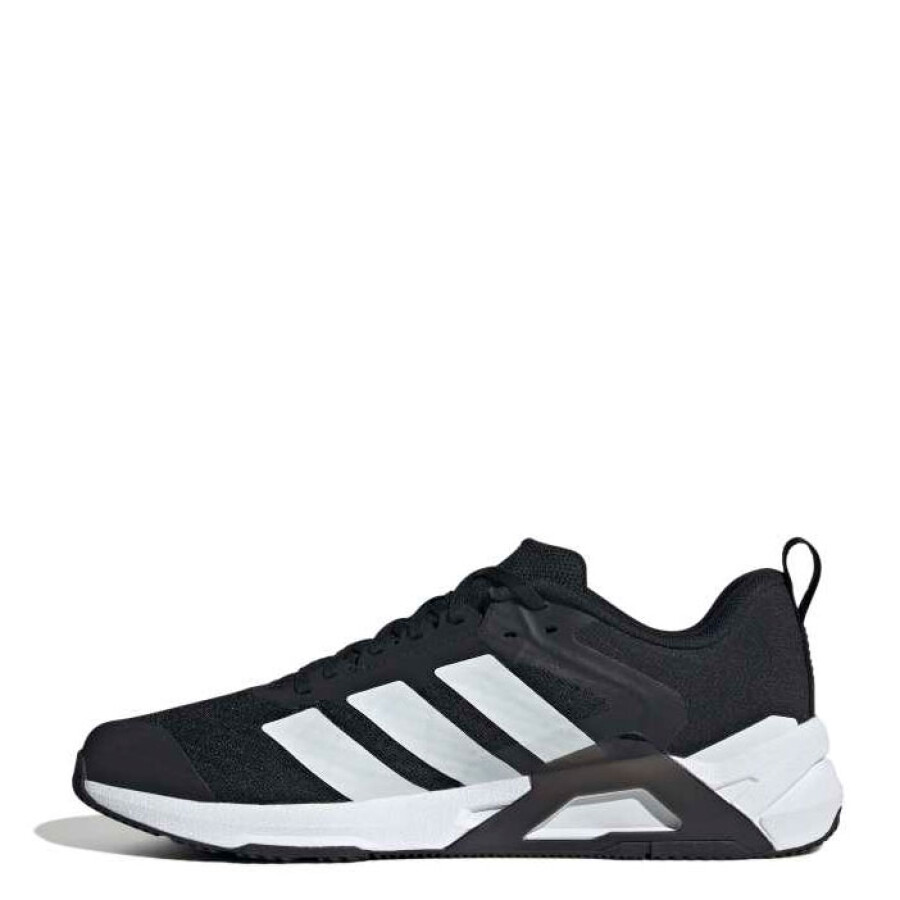 Championes de Hombre Adidas Negro - Blanco