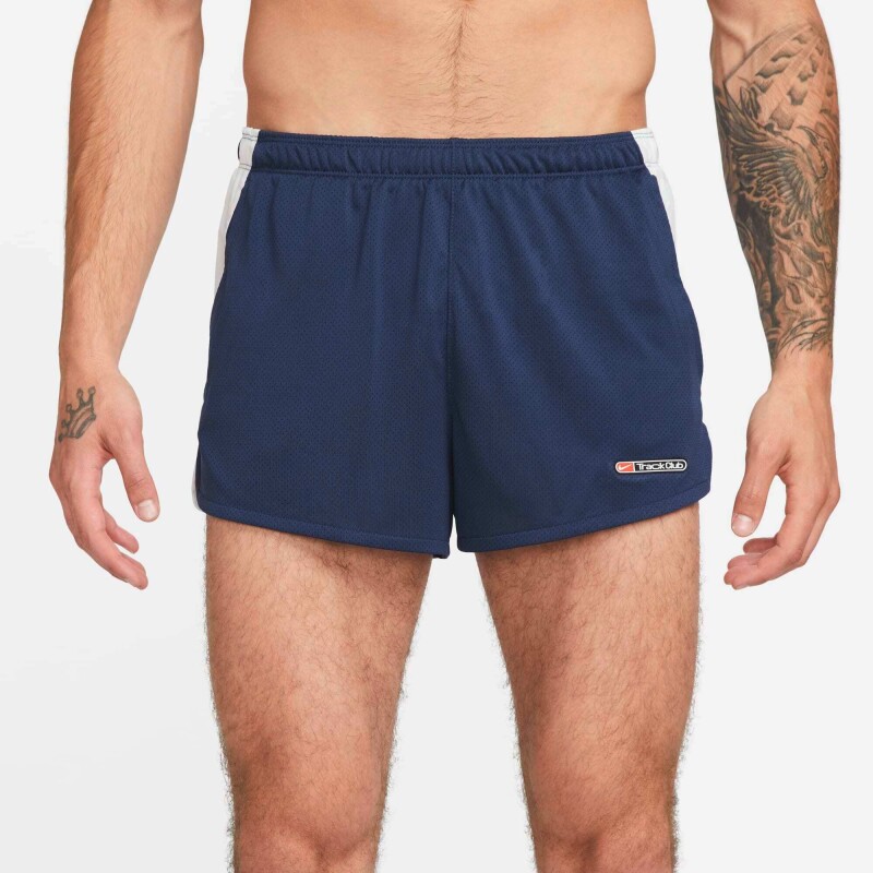Pantalón Corto Nike Dri-Fit Track Club 3In de Hombre Azul
