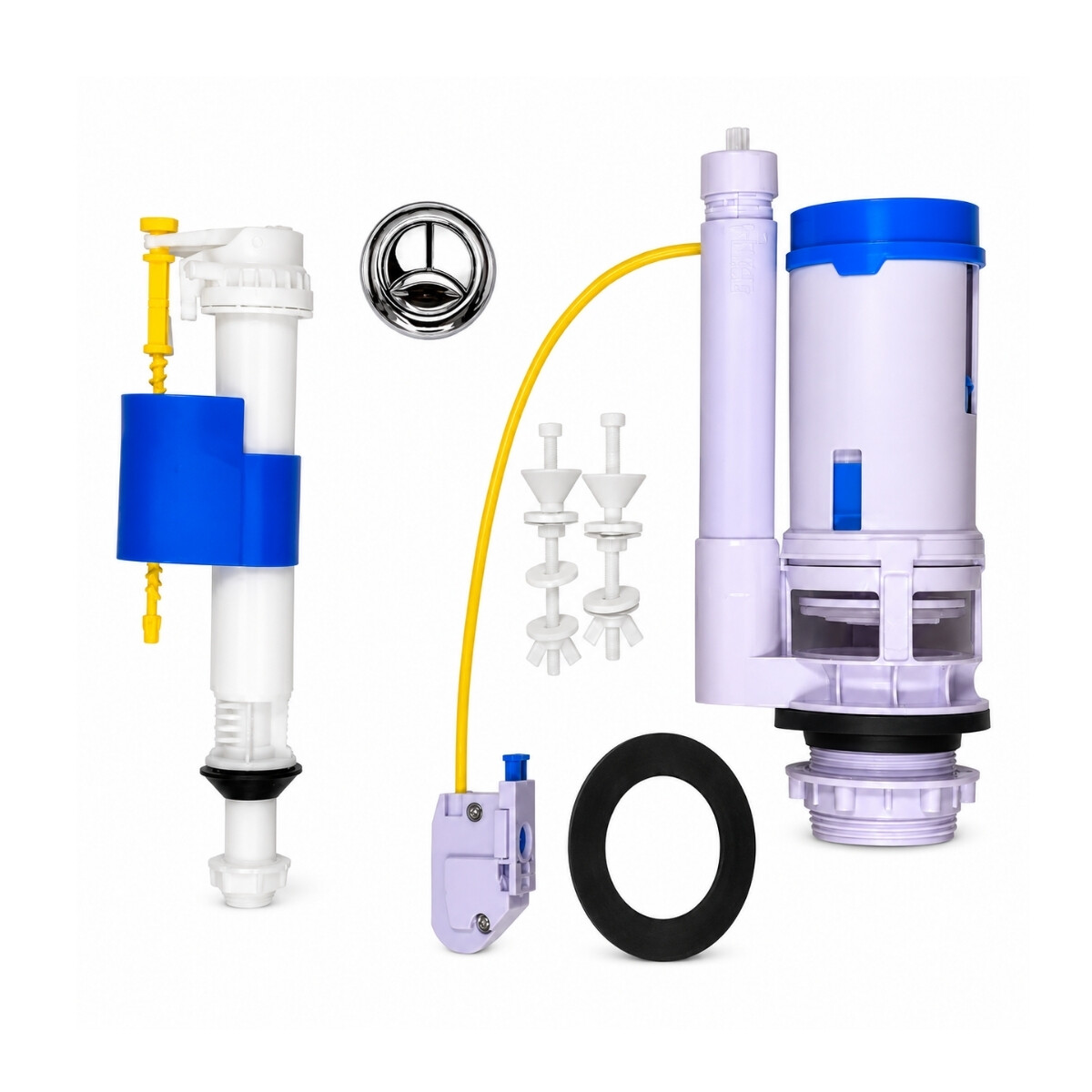 Kit Doble Descarga para Mochila con Tapa Plástica Selektiva Kit Doble Descarga Para Mochila Con Tapa Plástica Selektiva