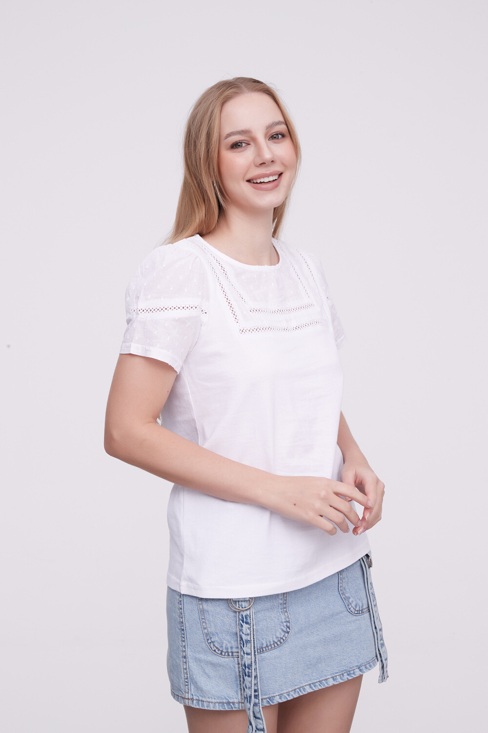 Remera Arboletes Blanco