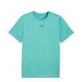 Remera de Hombre Puma Essentials Heather Cat Verde Menta