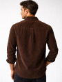 Camisa Sutra Chocolate