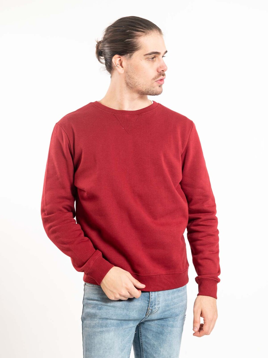 Sweater Fleece - Bordo 