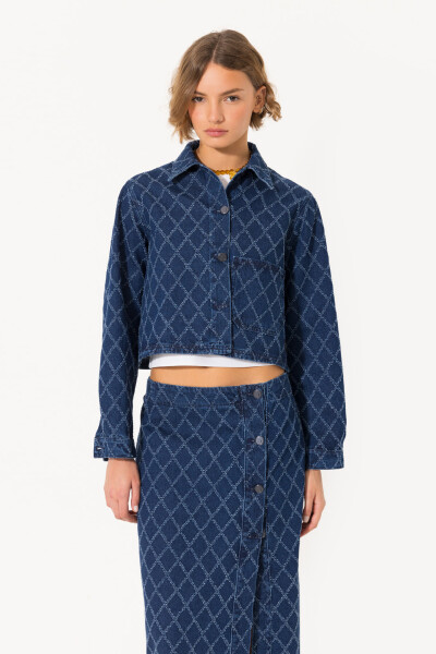 CAMISA SQUARE Azul