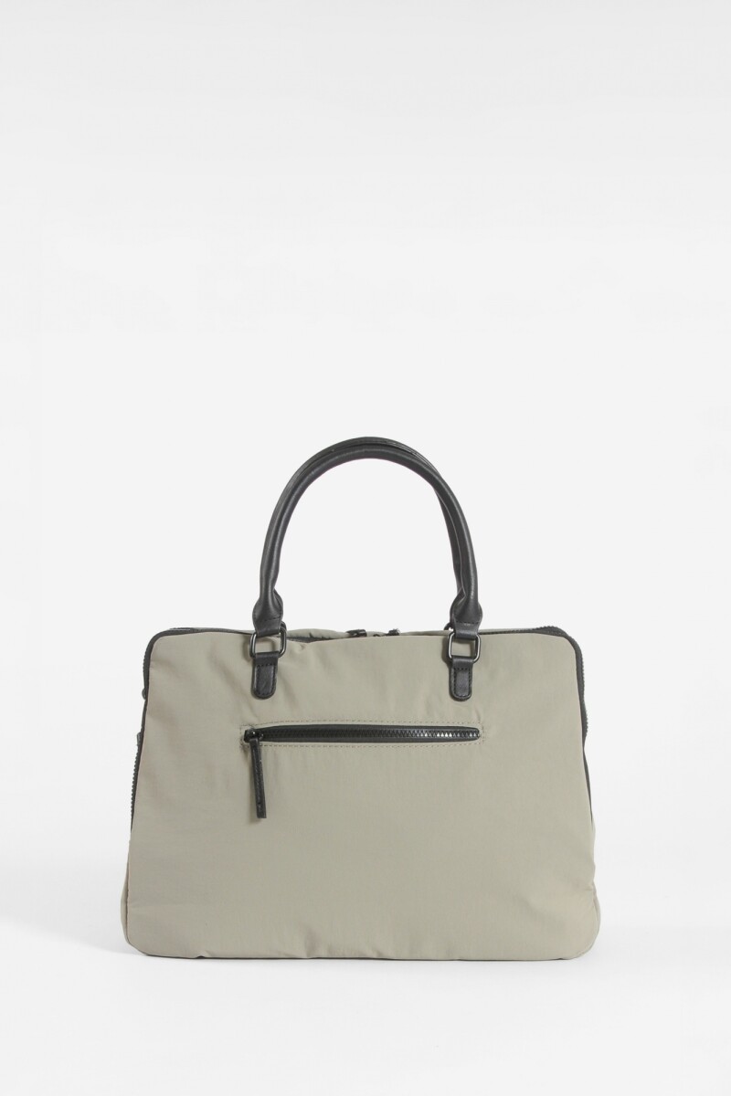 Briefcase para laptop con correa verde