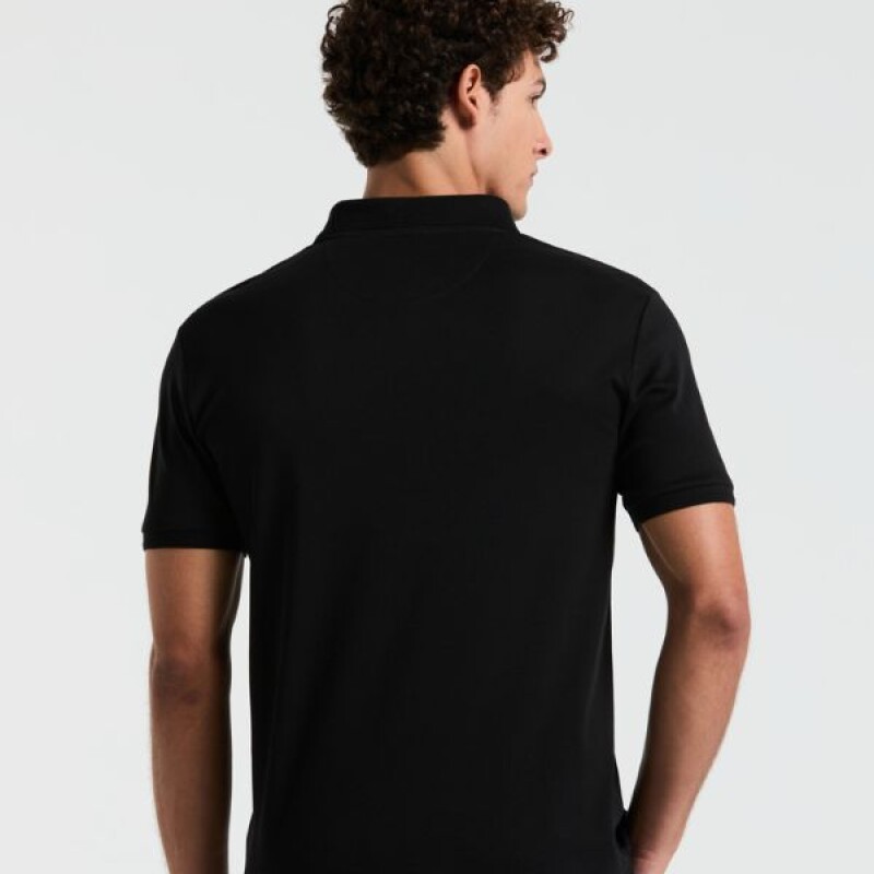 Remera Polo Original Penguin Negro