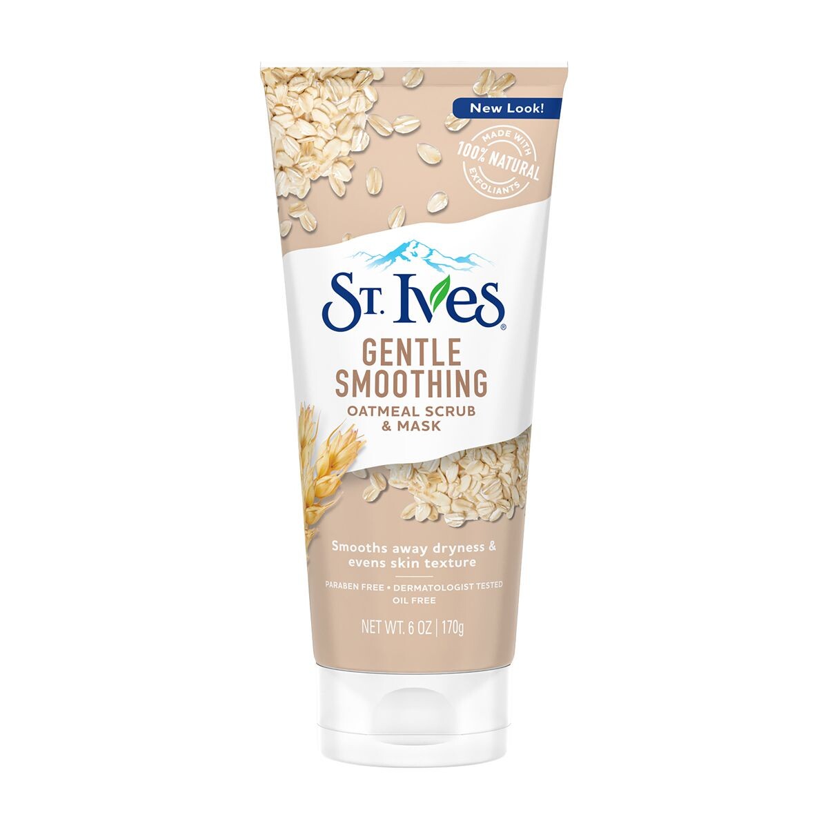ST IVES GENTLE SMOOTHIN OATME SCRUB MASK 