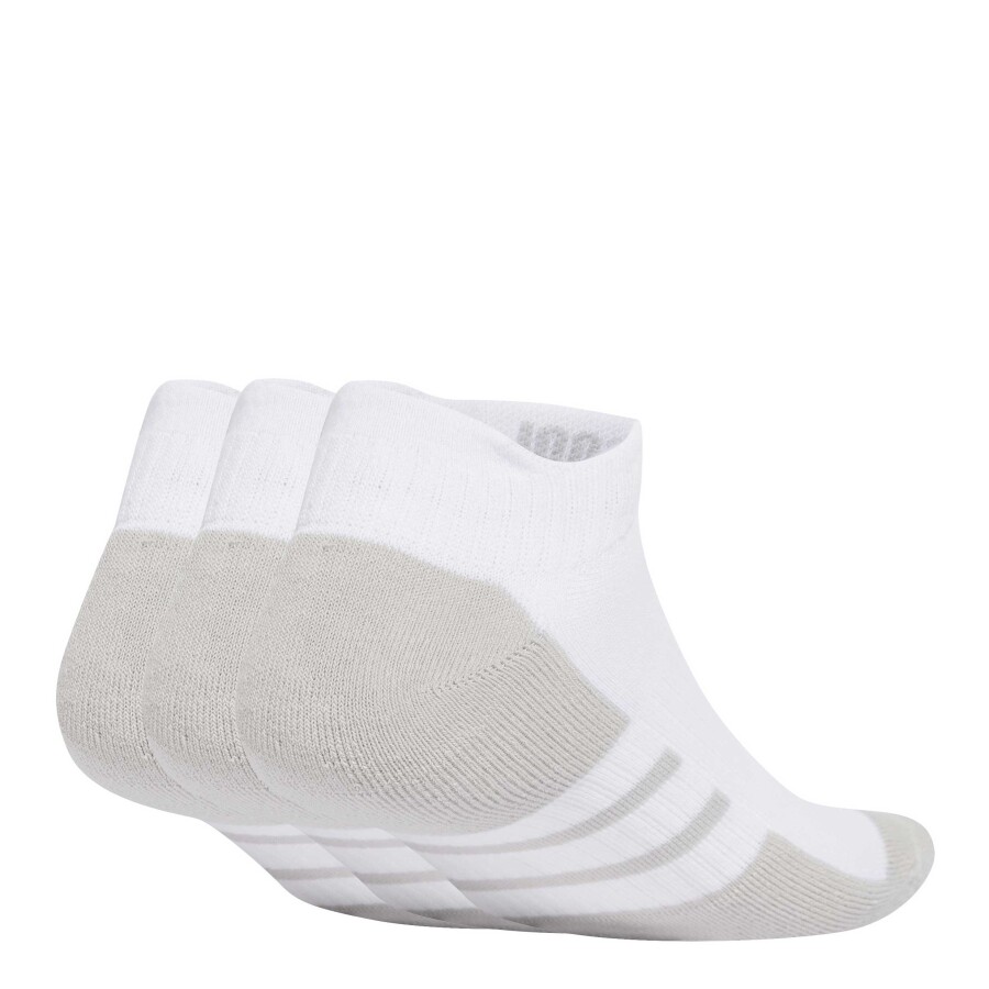 Medias Unisex Adidas x3 Essentials Clima Cool Low &lt;span&gt;Blanco - Gris&lt;/span&gt;