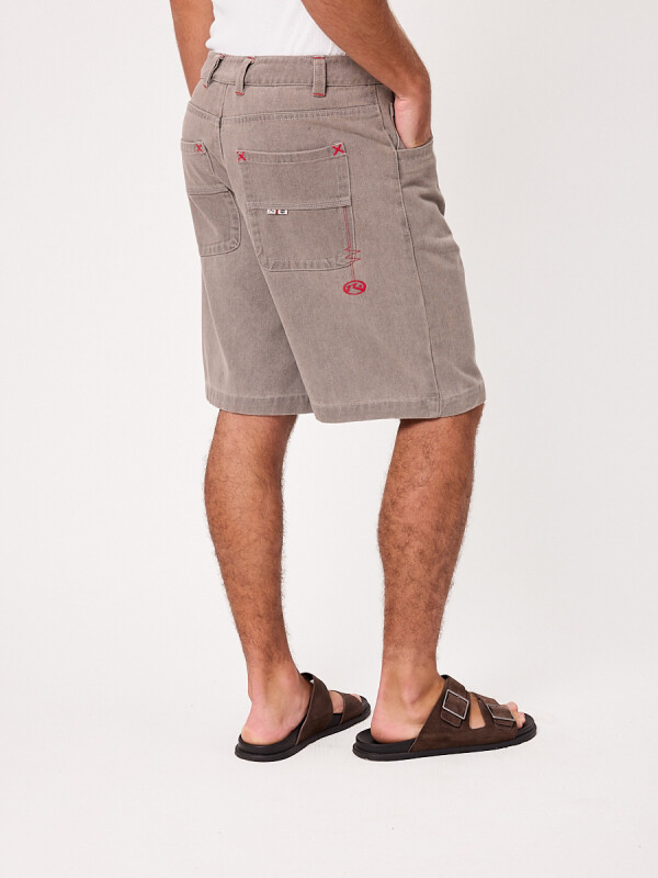 BERMUDA JEAN BENJA RUSTY Gris Claro