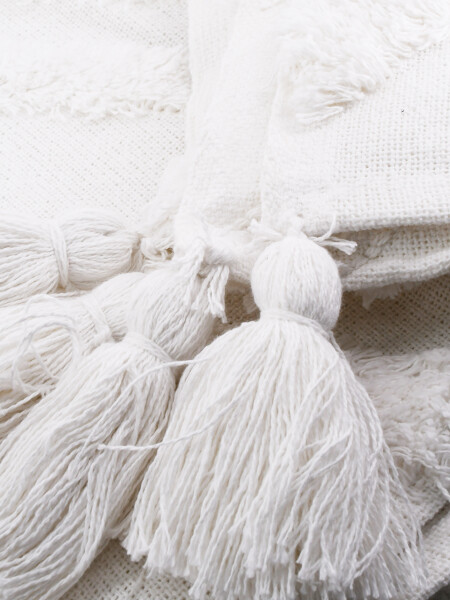 MANTA THROW BEIGE