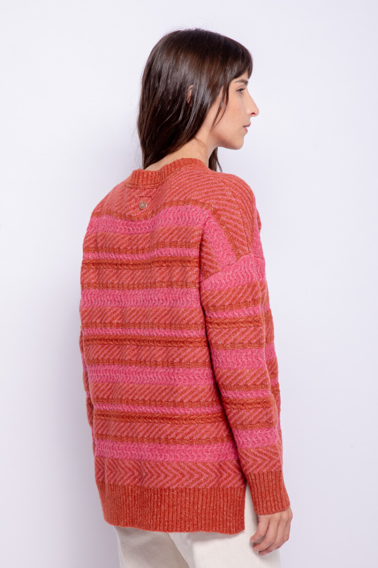 SWEATER GIRONA Ladrillo