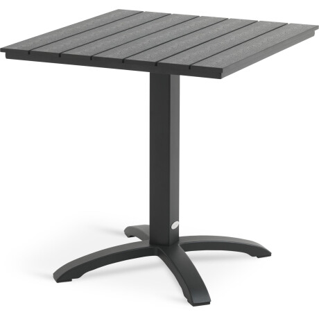 Mesa de balcón HOBRO A70xL70 negro Negro
