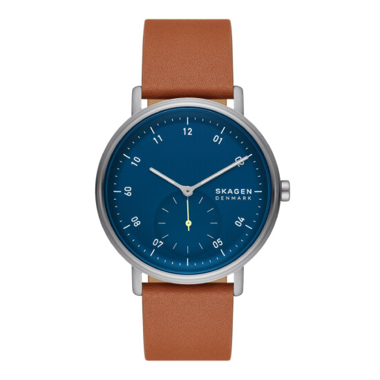 RELOJ SKAGEN FASHION ACERO CUERO MARRON 0