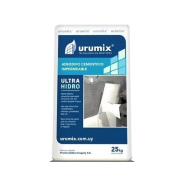 Adhesivo Cementico Impermeable 25 Kg Urumix Ultra Hidro Adhesivo Cementico Impermeable 25 Kg Urumix Ultra Hidro